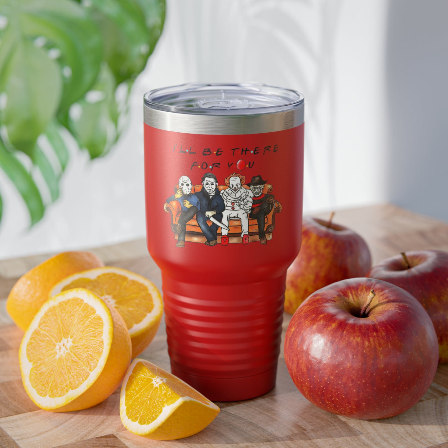 Horror Friends - “I’ll Be There For You” - TEN COLORS - Ringneck Tumbler, 30oz