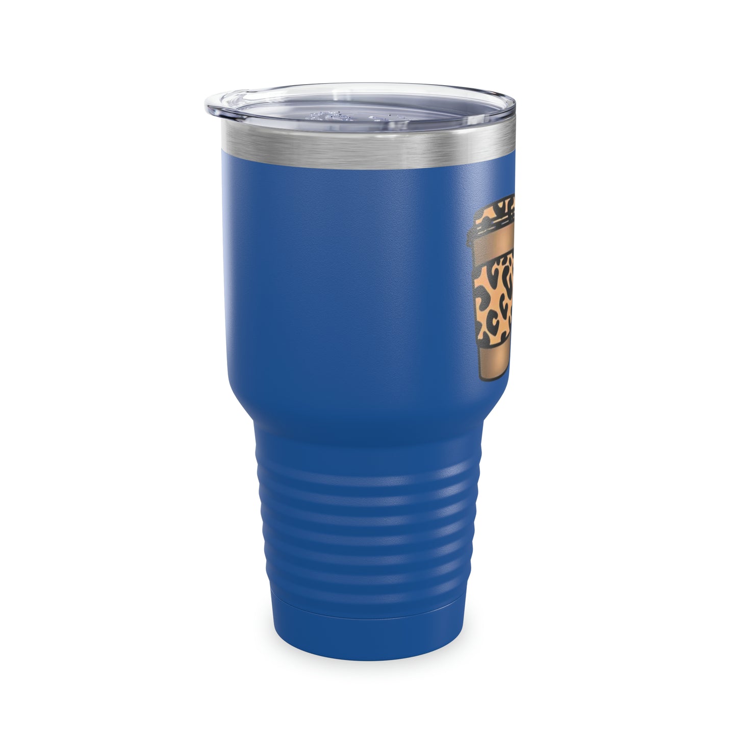 “Life Happens,  Coffee can Help” - TEN COLORS - Ringneck Tumbler, 30oz