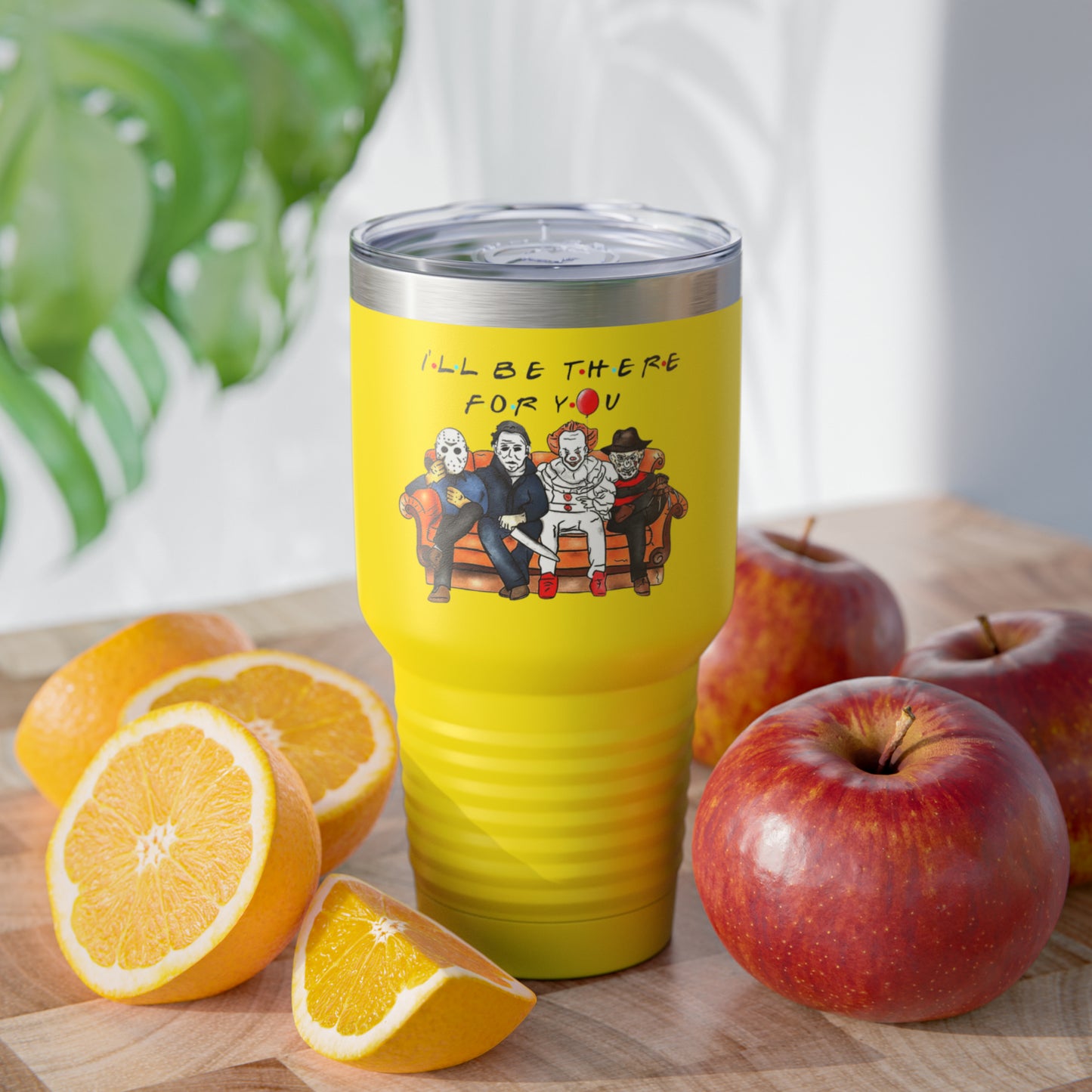 Horror Friends - “I’ll Be There For You” - TEN COLORS - Ringneck Tumbler, 30oz