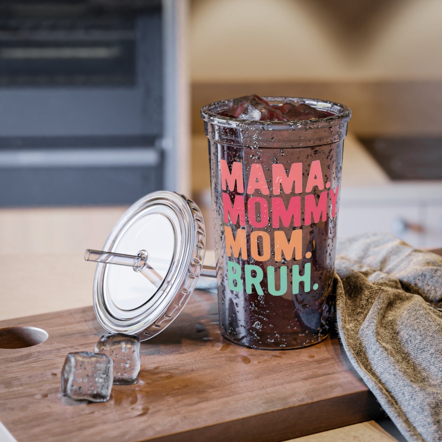 Mama Mommy Mom Bruh - Suave Acrylic Cup