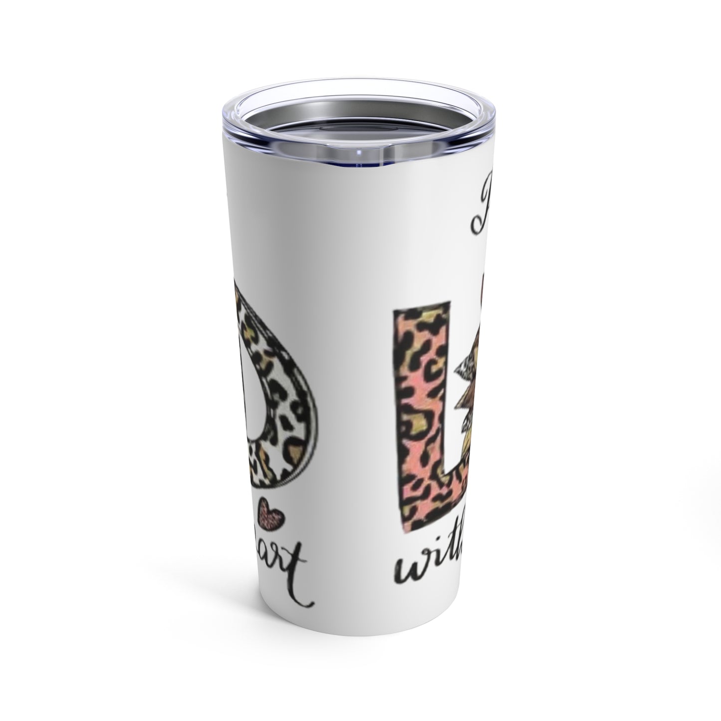 “Trust in the Lord” White  Tumbler 20oz