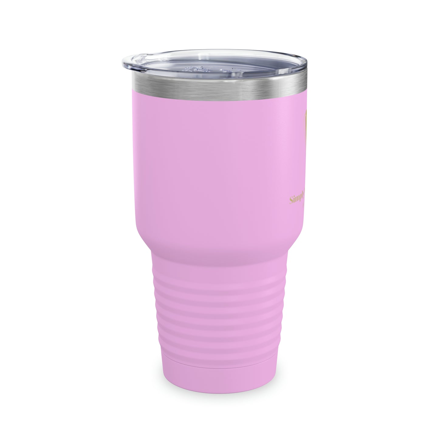 Elegant Logo “Simply Mad @ Life” - 17 COLORS - Ringneck Tumbler, 30oz