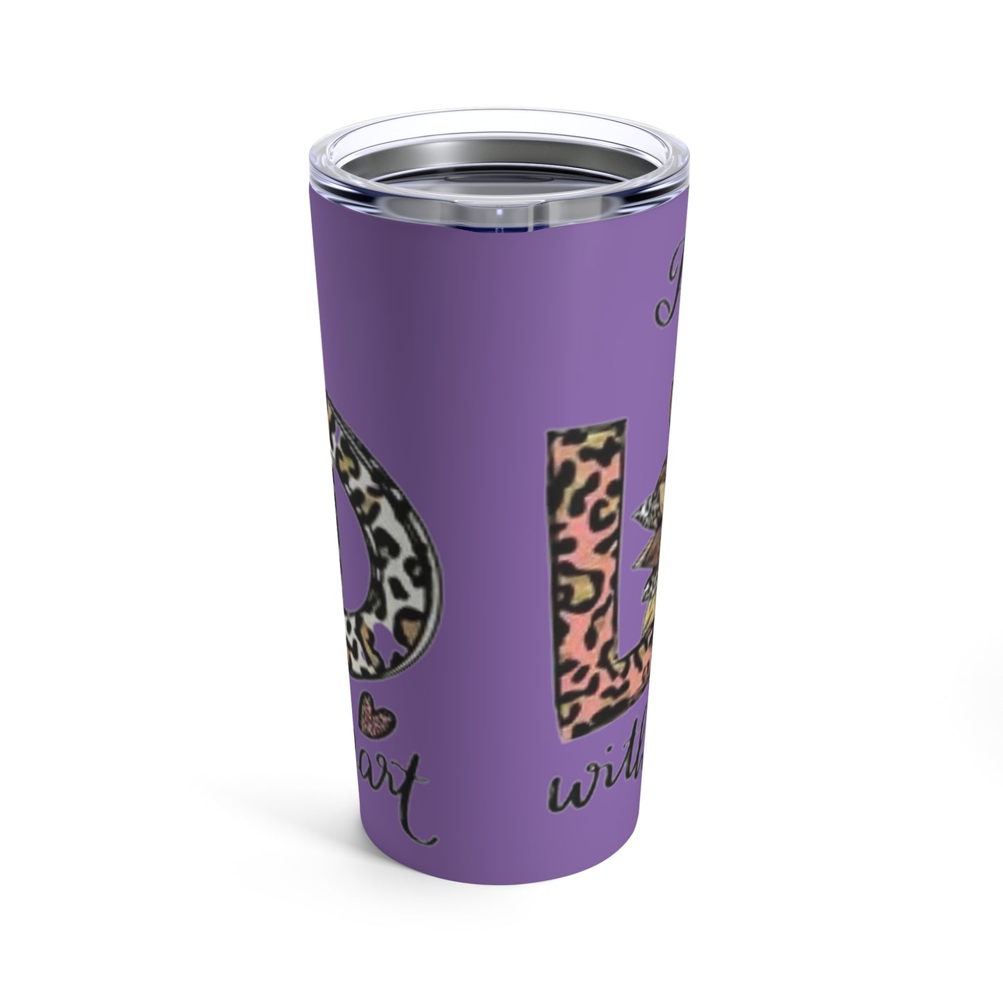 “Trust in the Lord” Lavender Tumbler 20oz